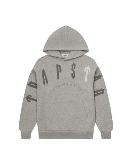 Trapstar Irongate Arch Chenille Hoodie – Grey
