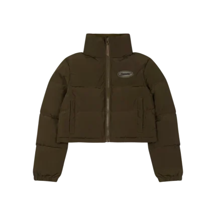 TRAPSTAR Hyperdrive Women’s Puffer Jacket – Olive
