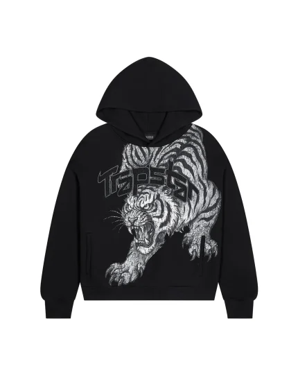 Trapstar Tiger Hoodie – Black