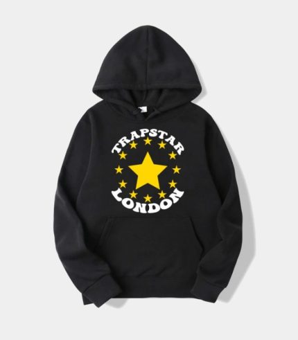 Trapstar Stars London Black Hoodie