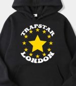 Trapstar Stars London Black Hoodie